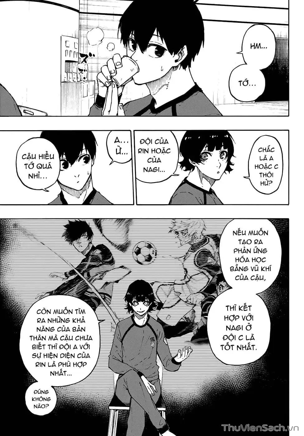 Truyện Tranh Tiền Đạo Số 1 - Blue Lock trang 5