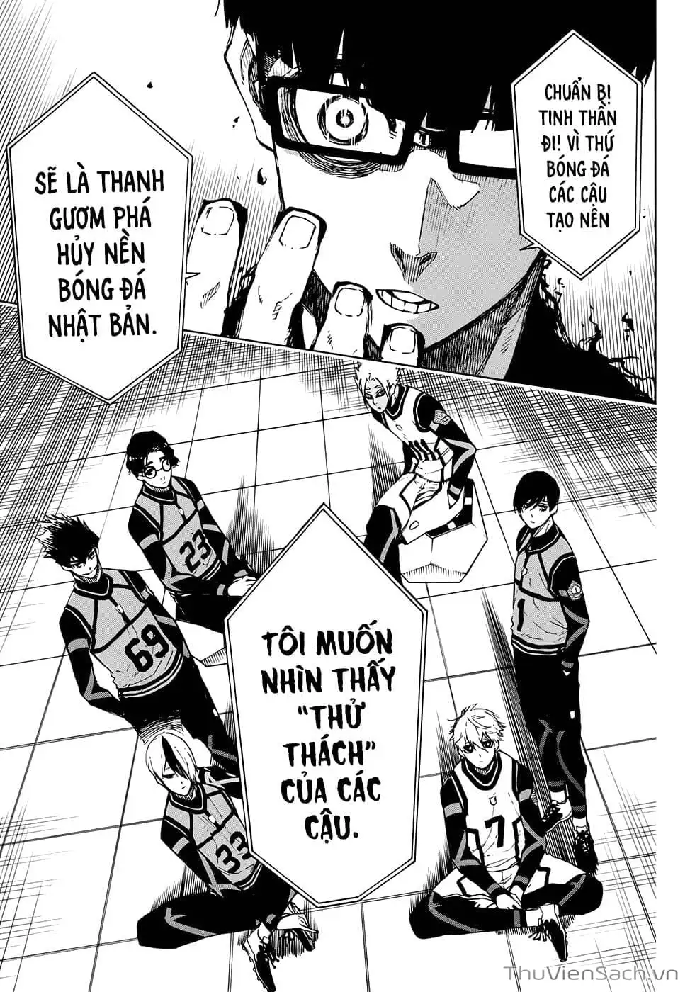 Truyện Tranh Tiền Đạo Số 1 - Blue Lock trang 5