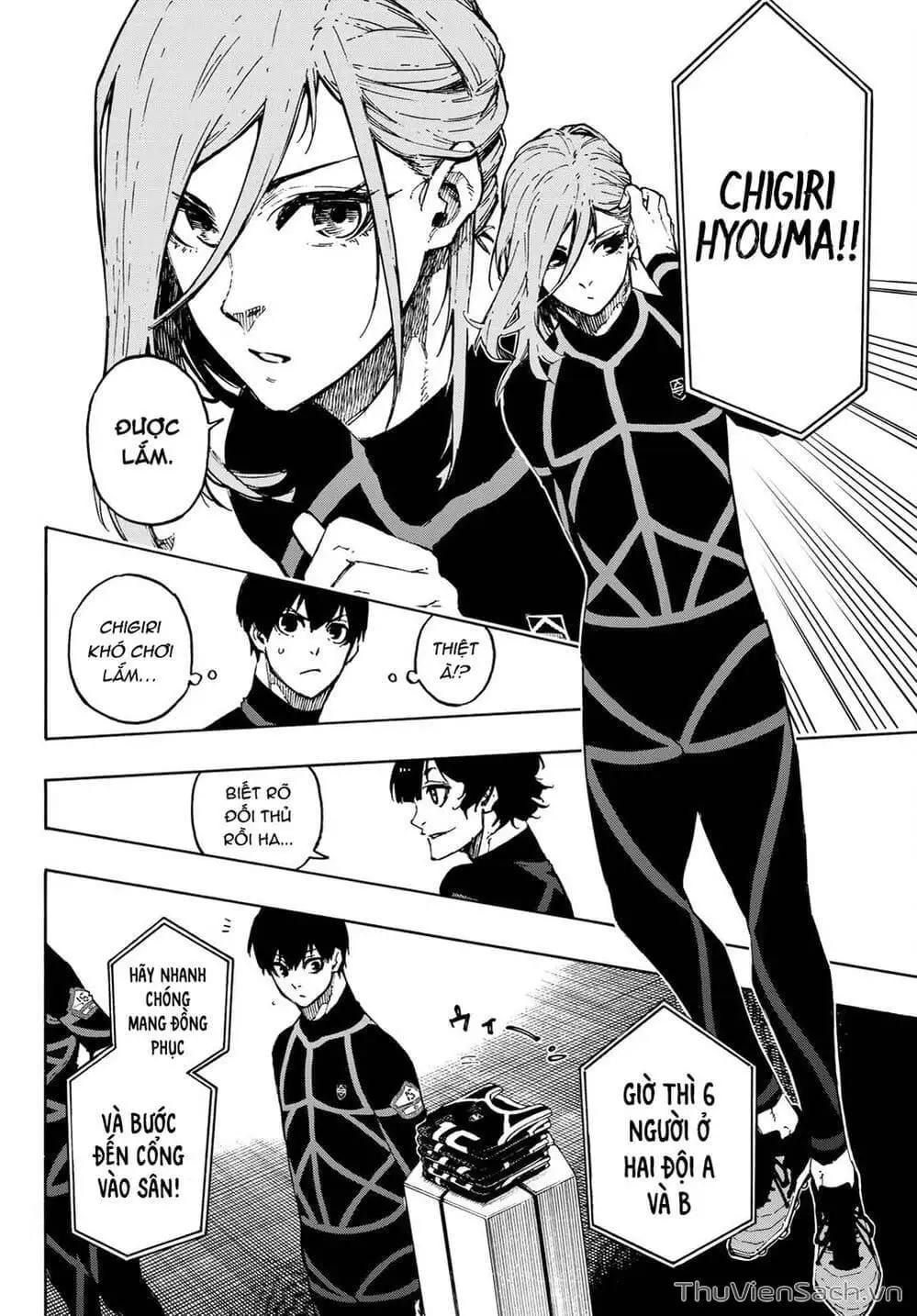 Truyện Tranh Tiền Đạo Số 1 - Blue Lock trang 5