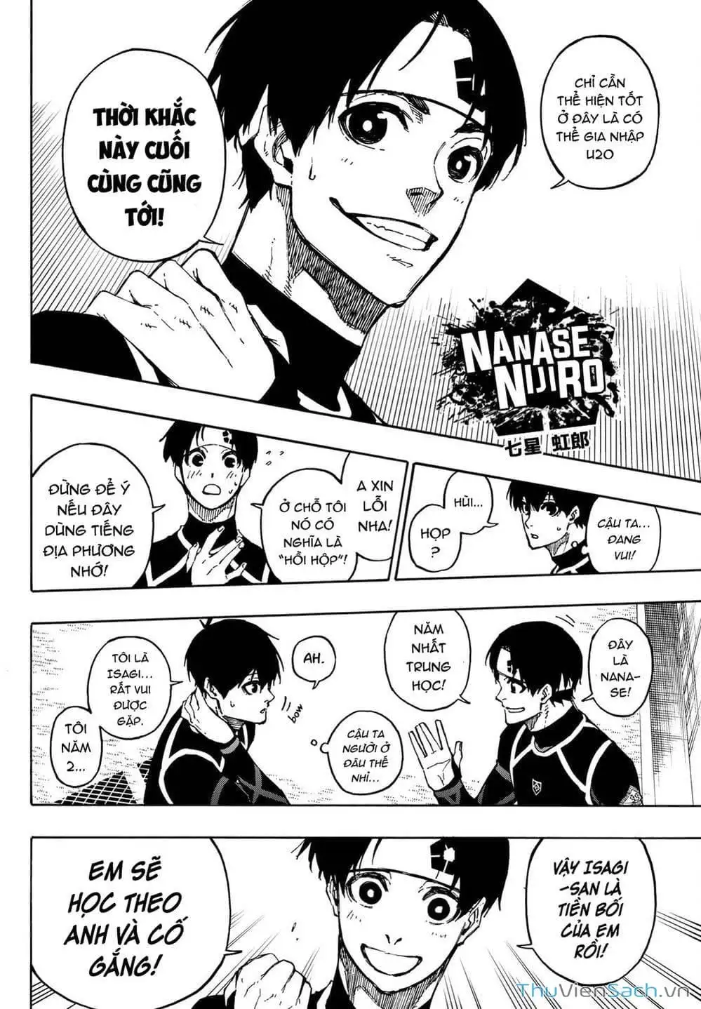 Truyện Tranh Tiền Đạo Số 1 - Blue Lock trang 5