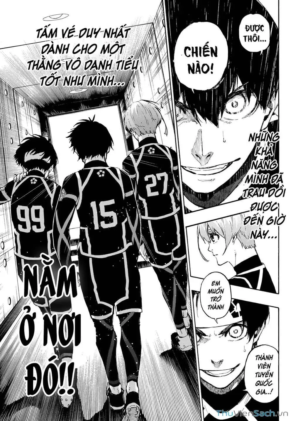 Truyện Tranh Tiền Đạo Số 1 - Blue Lock trang 5