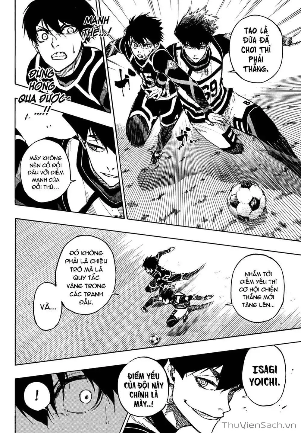 Truyện Tranh Tiền Đạo Số 1 - Blue Lock trang 5