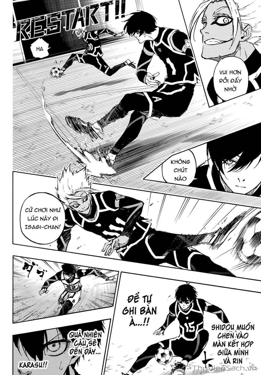 Truyện Tranh Tiền Đạo Số 1 - Blue Lock trang 6