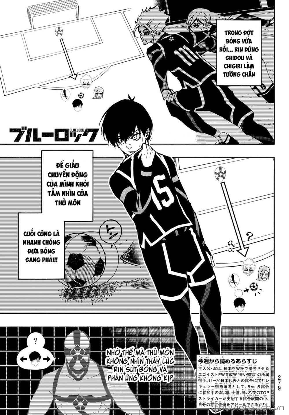 Truyện Tranh Tiền Đạo Số 1 - Blue Lock trang 6