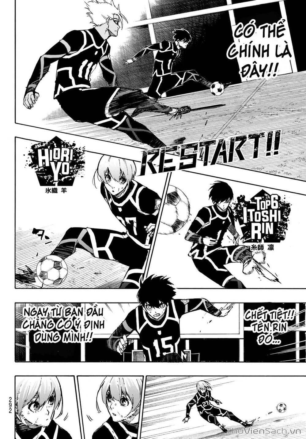 Truyện Tranh Tiền Đạo Số 1 - Blue Lock trang 6