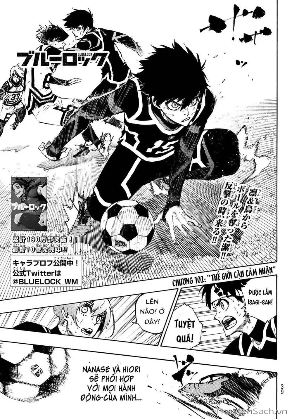 Truyện Tranh Tiền Đạo Số 1 - Blue Lock trang 5
