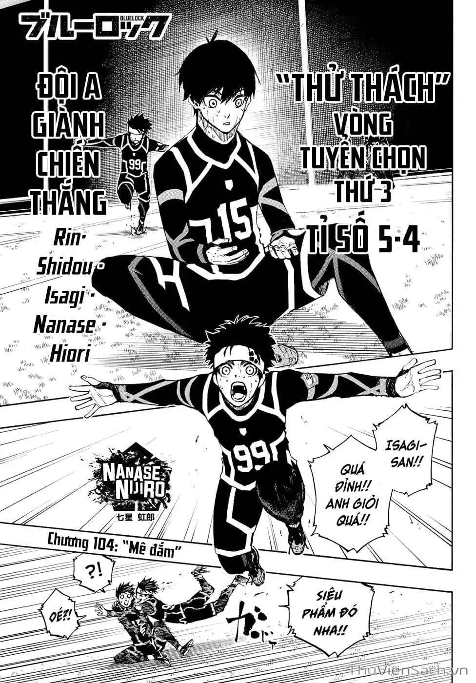 Truyện Tranh Tiền Đạo Số 1 - Blue Lock trang 5