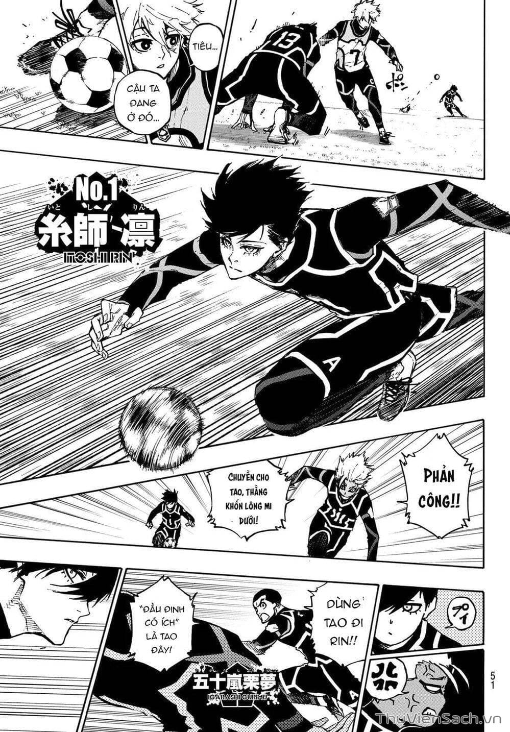 Truyện Tranh Tiền Đạo Số 1 - Blue Lock trang 6