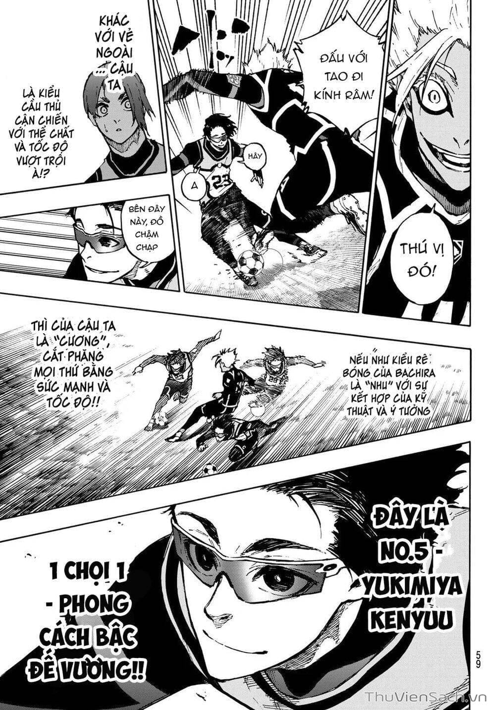 Truyện Tranh Tiền Đạo Số 1 - Blue Lock trang 6