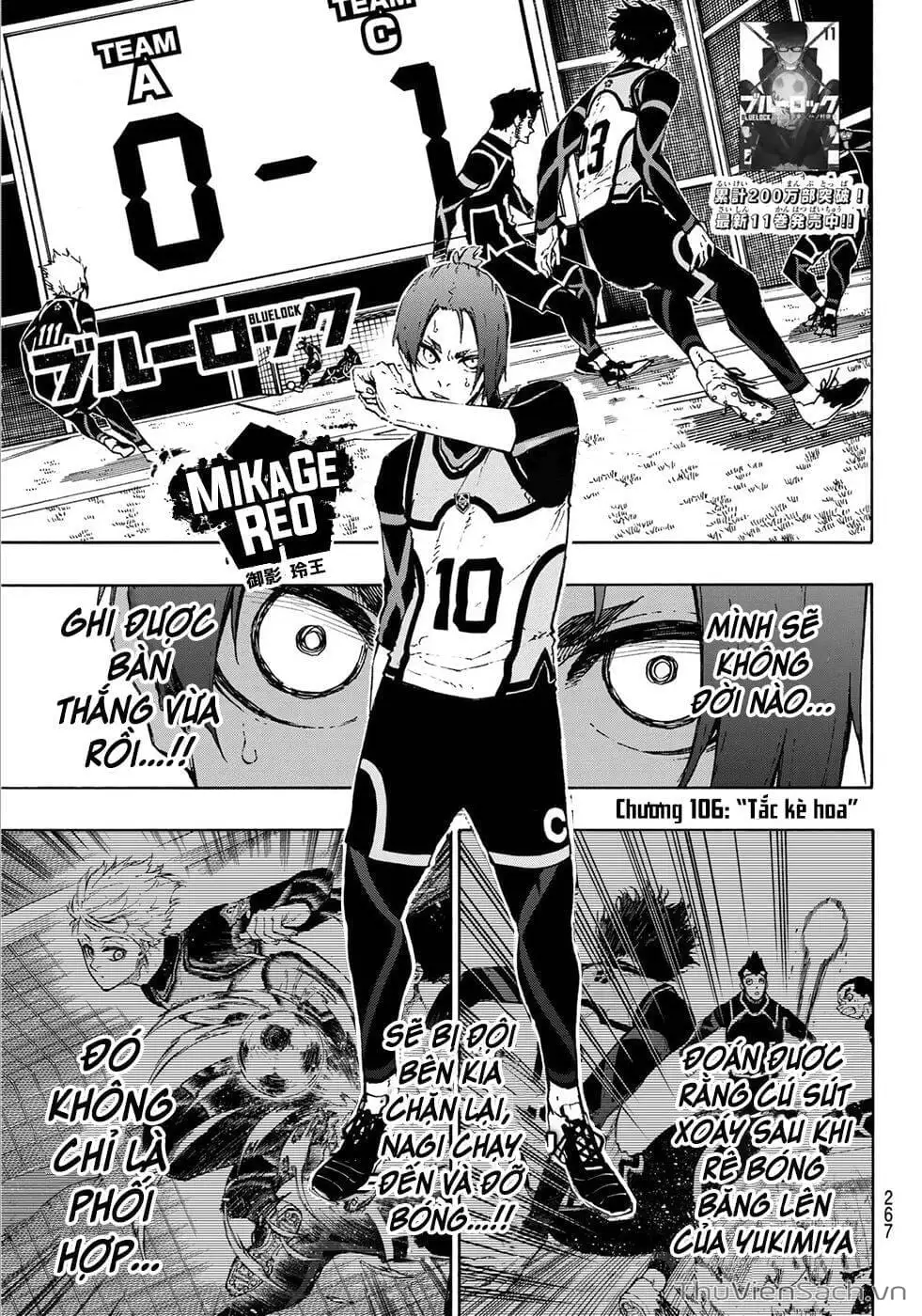 Truyện Tranh Tiền Đạo Số 1 - Blue Lock trang 5