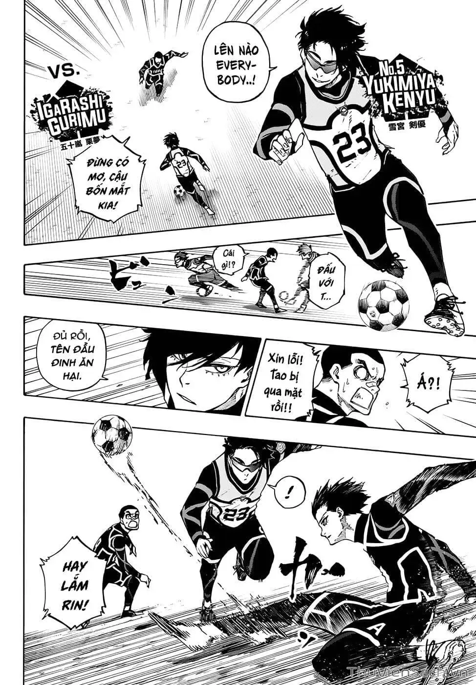 Truyện Tranh Tiền Đạo Số 1 - Blue Lock trang 5