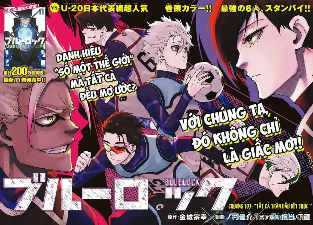 Truyện Tranh Tiền Đạo Số 1 - Blue Lock trang 5