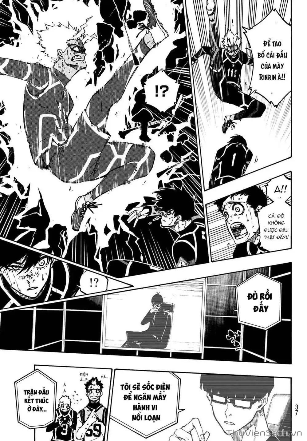 Truyện Tranh Tiền Đạo Số 1 - Blue Lock trang 5