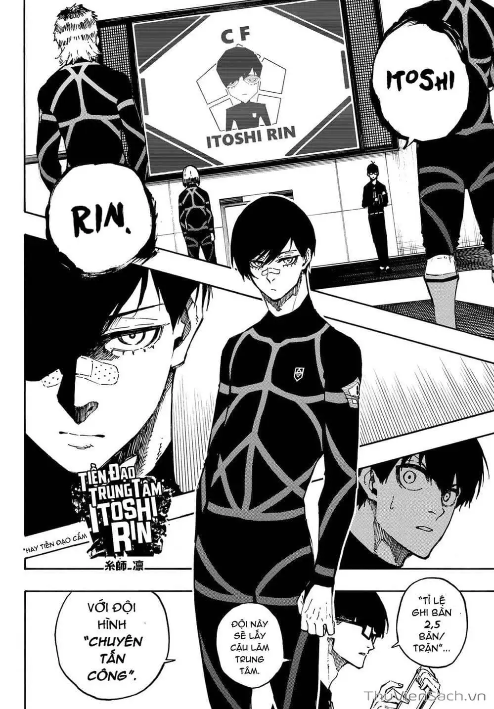 Truyện Tranh Tiền Đạo Số 1 - Blue Lock trang 5