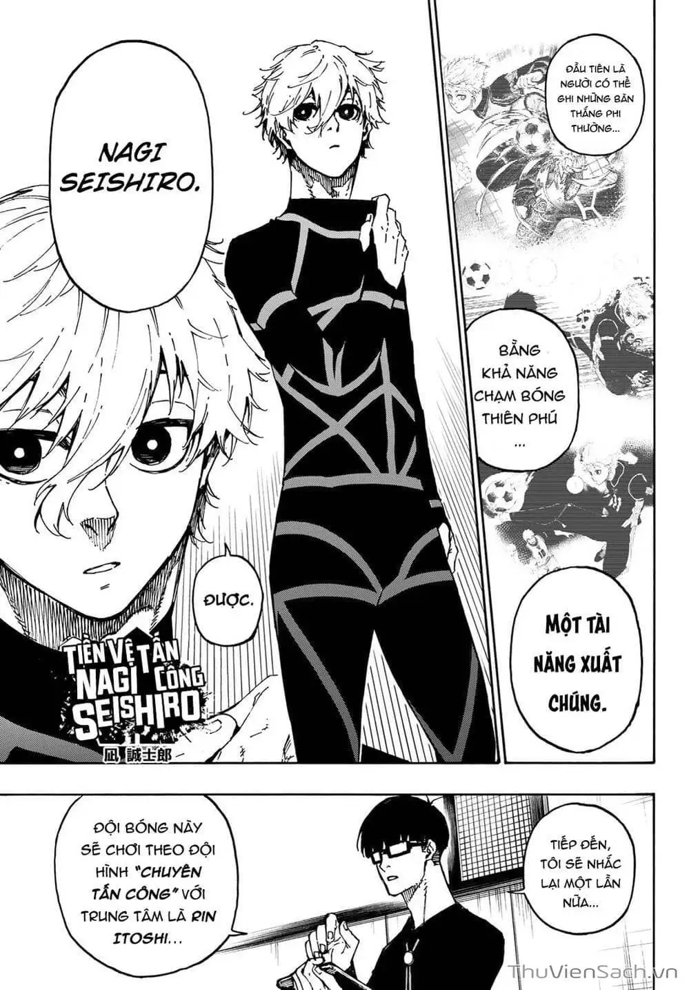 Truyện Tranh Tiền Đạo Số 1 - Blue Lock trang 5