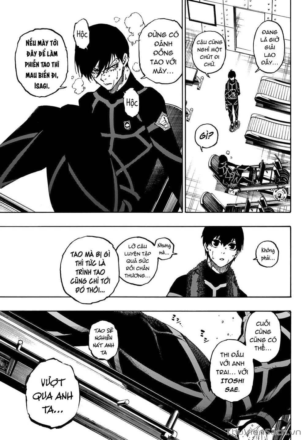 Truyện Tranh Tiền Đạo Số 1 - Blue Lock trang 6
