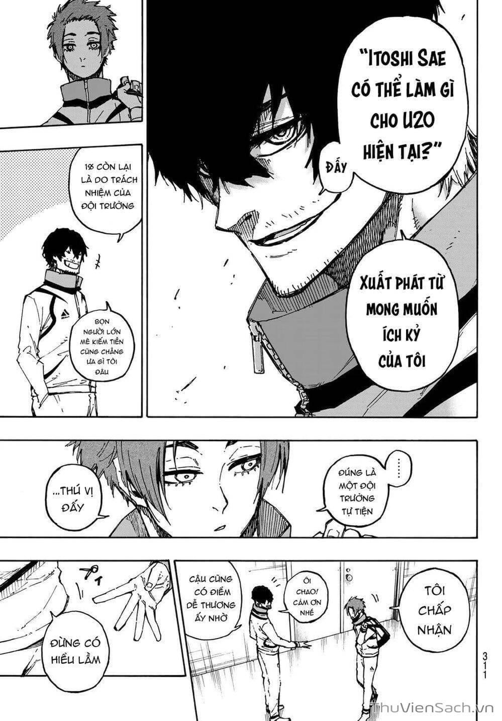 Truyện Tranh Tiền Đạo Số 1 - Blue Lock trang 6