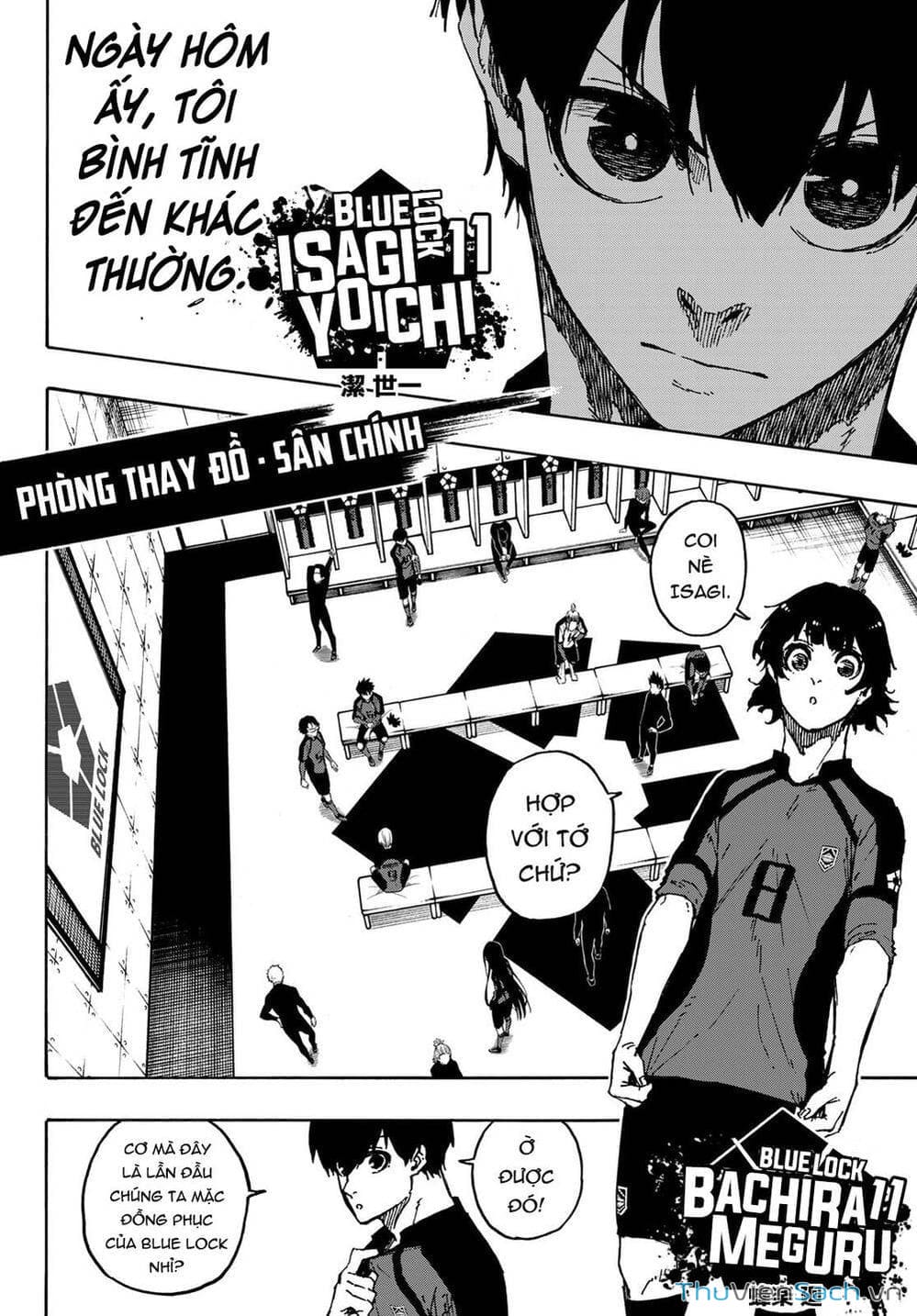 Truyện Tranh Tiền Đạo Số 1 - Blue Lock trang 6