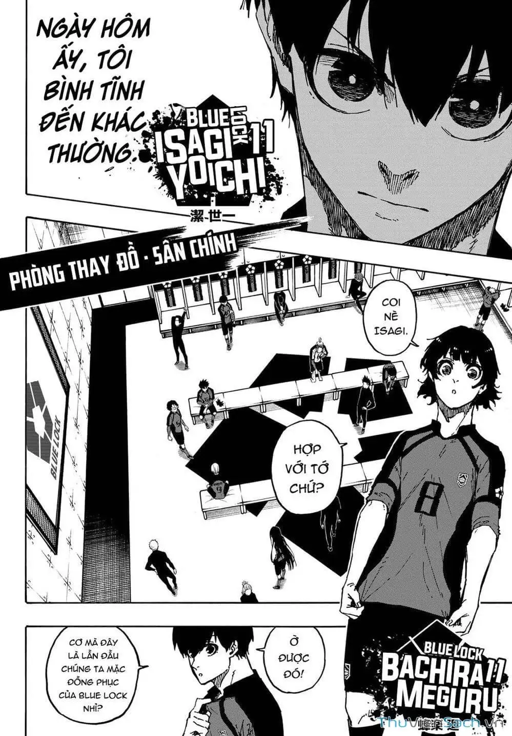 Truyện Tranh Tiền Đạo Số 1 - Blue Lock trang 5