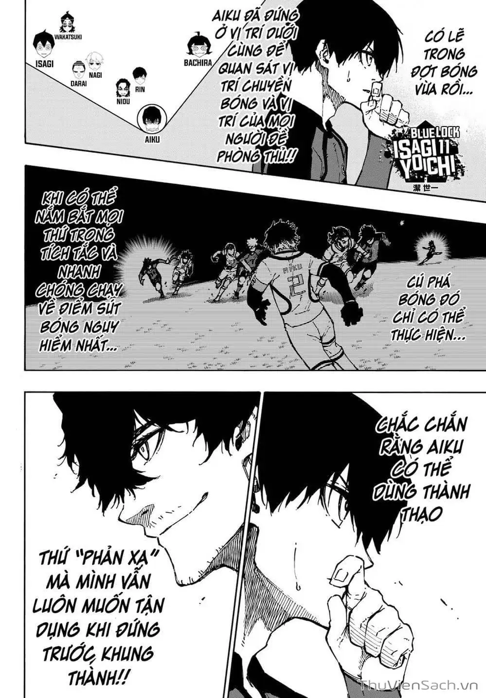 Truyện Tranh Tiền Đạo Số 1 - Blue Lock trang 5