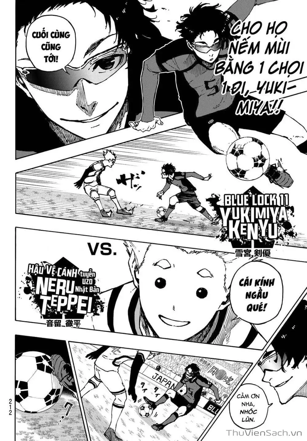 Truyện Tranh Tiền Đạo Số 1 - Blue Lock trang 5