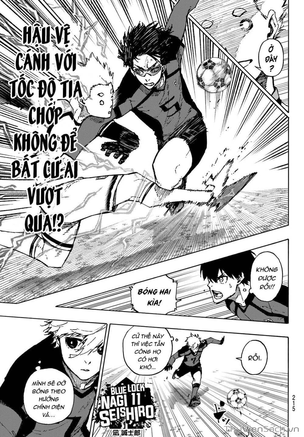 Truyện Tranh Tiền Đạo Số 1 - Blue Lock trang 6
