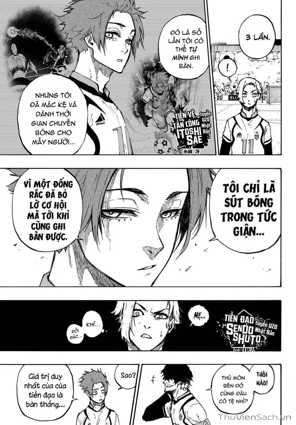 Truyện Tranh Tiền Đạo Số 1 - Blue Lock trang 5