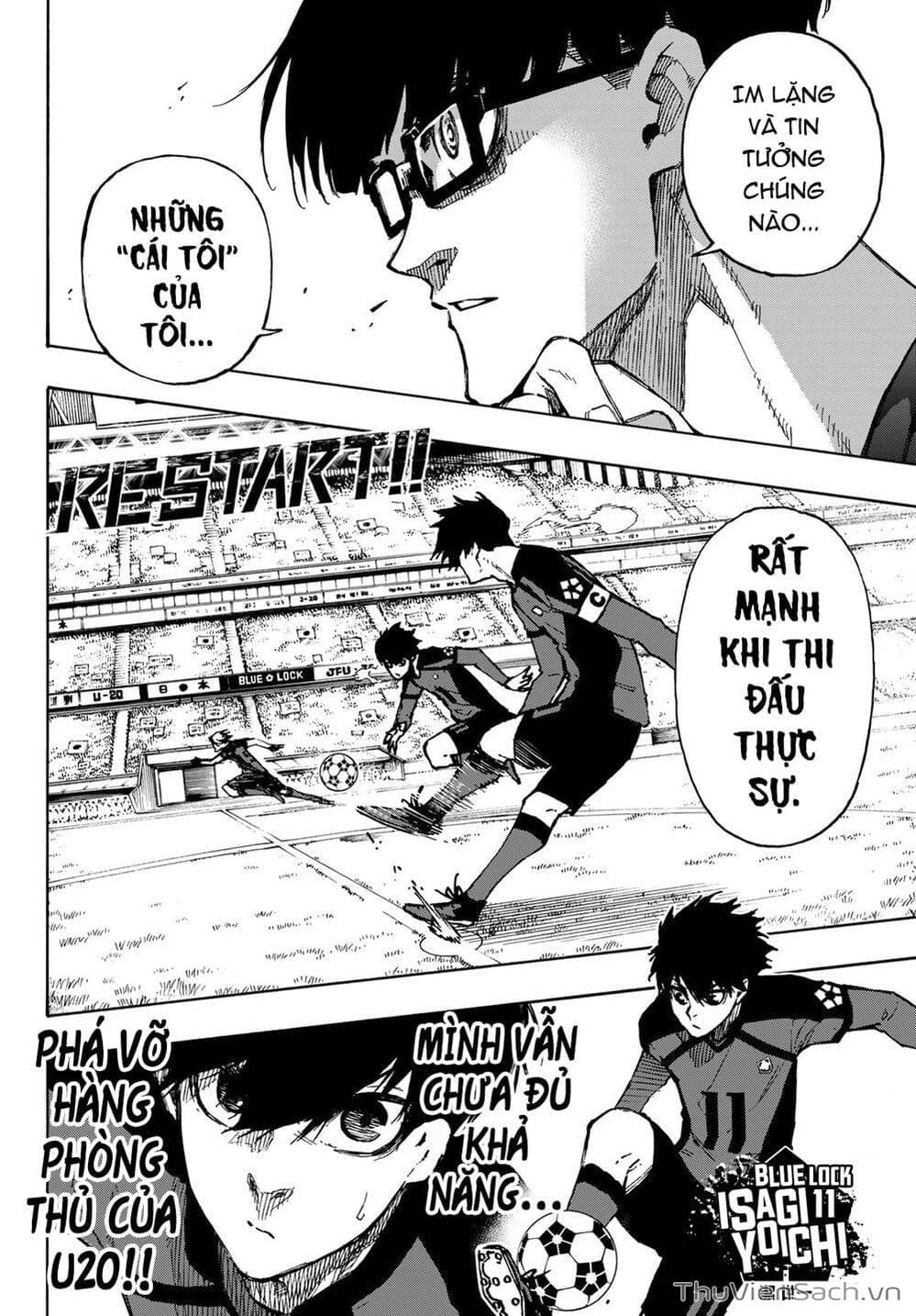 Truyện Tranh Tiền Đạo Số 1 - Blue Lock trang 6