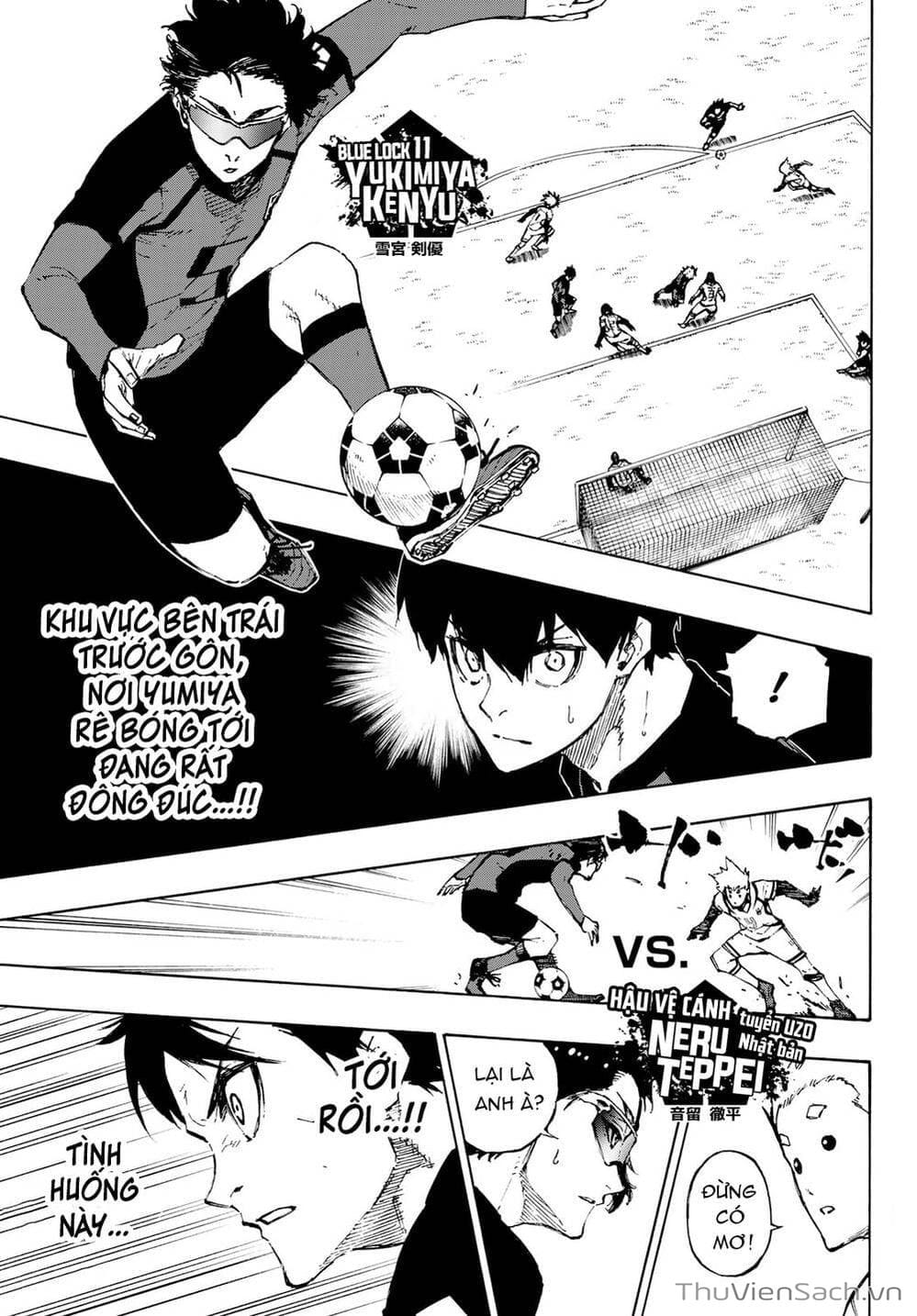 Truyện Tranh Tiền Đạo Số 1 - Blue Lock trang 6