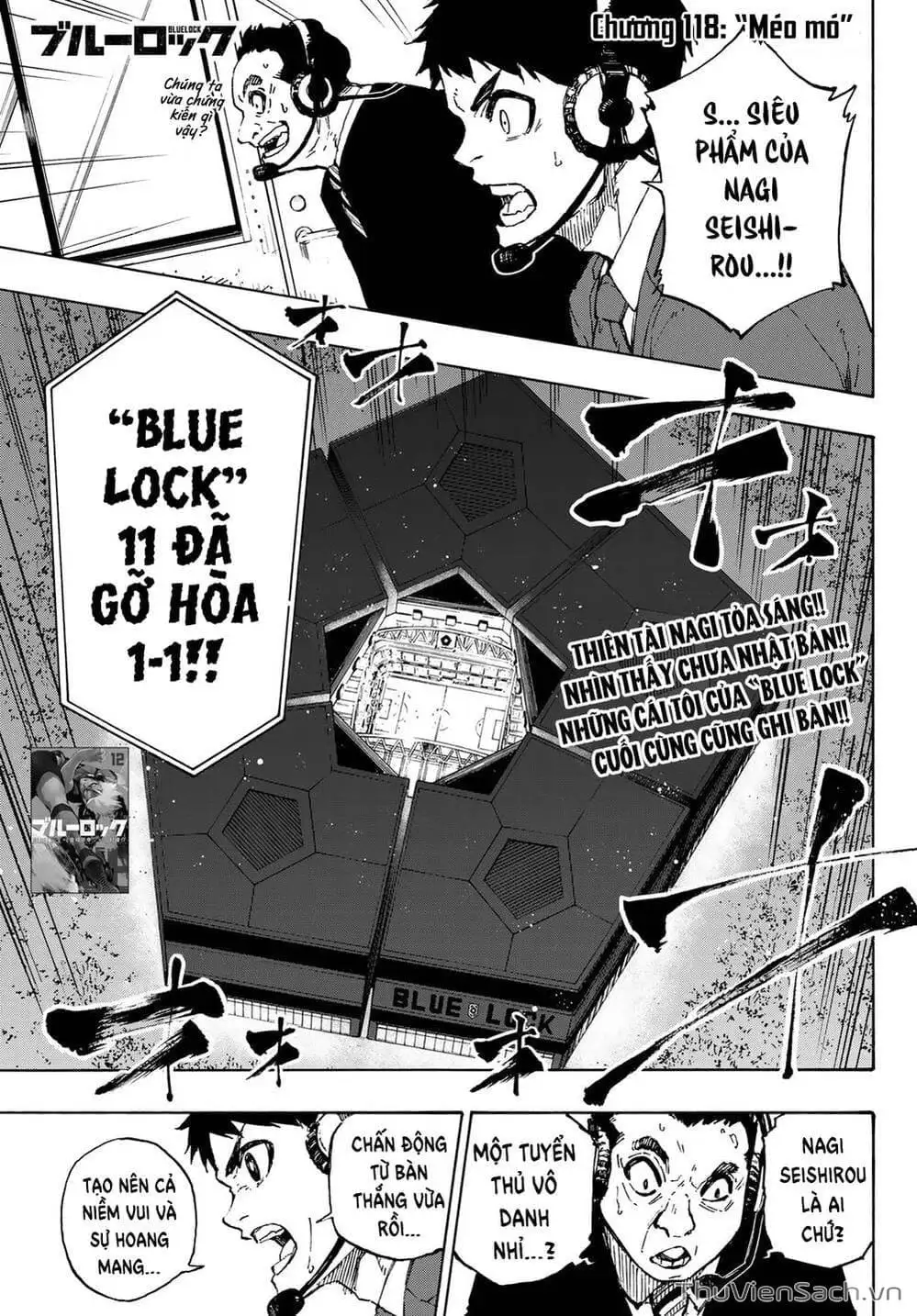 Truyện Tranh Tiền Đạo Số 1 - Blue Lock trang 5