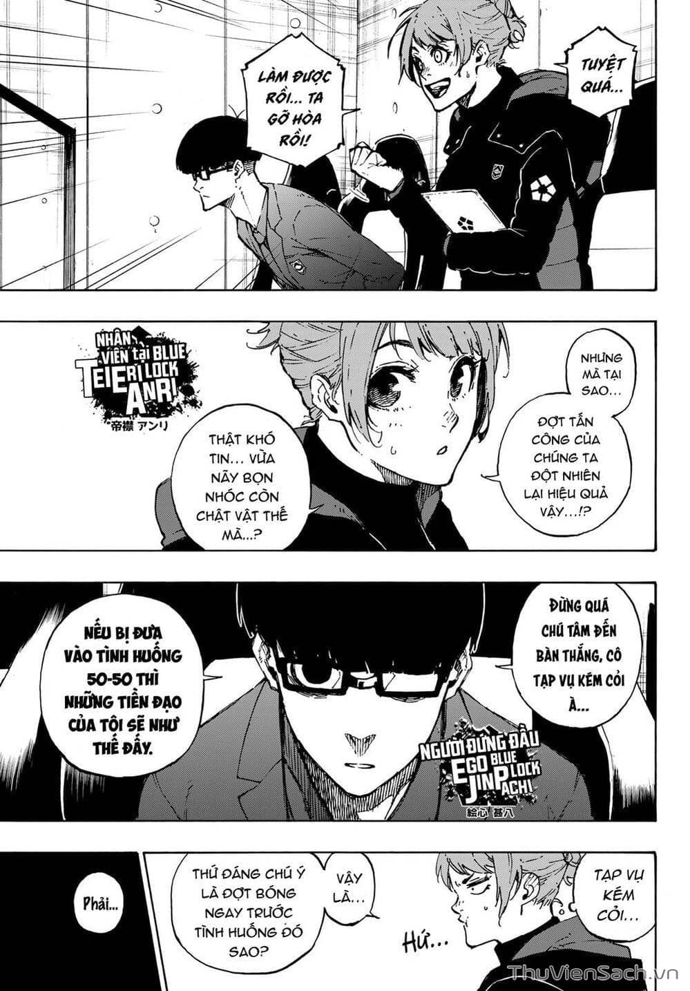Truyện Tranh Tiền Đạo Số 1 - Blue Lock trang 6