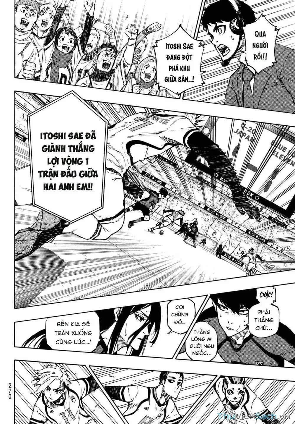 Truyện Tranh Tiền Đạo Số 1 - Blue Lock trang 5