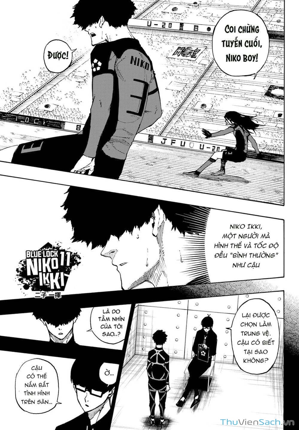 Truyện Tranh Tiền Đạo Số 1 - Blue Lock trang 6