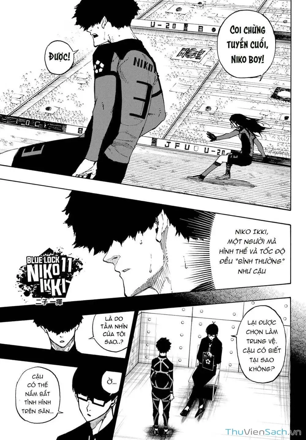 Truyện Tranh Tiền Đạo Số 1 - Blue Lock trang 5