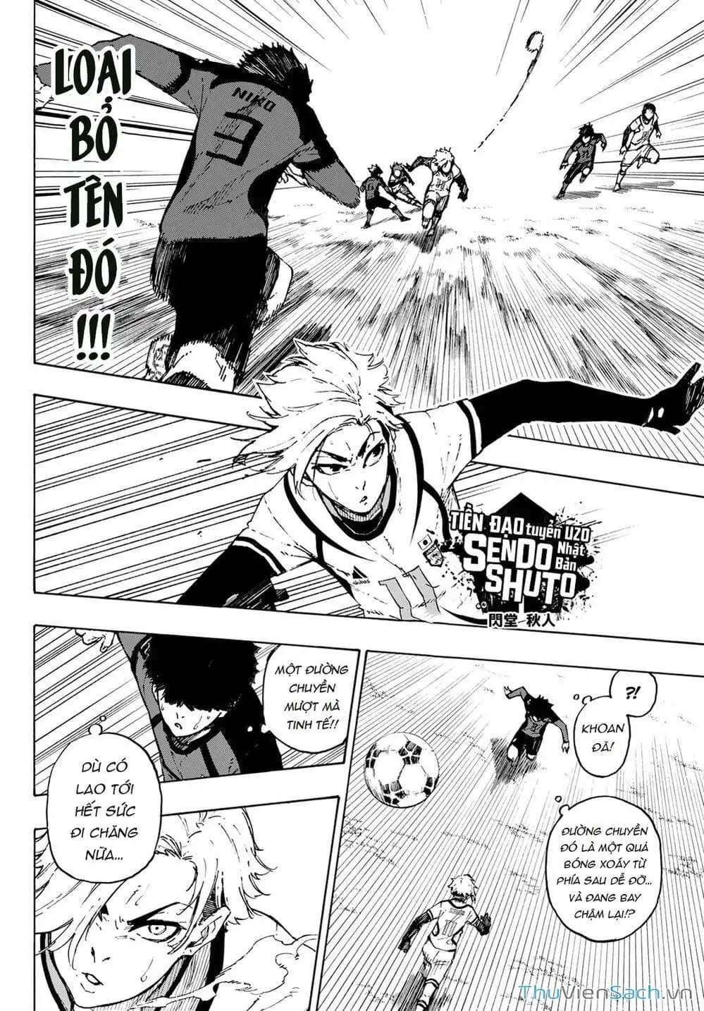 Truyện Tranh Tiền Đạo Số 1 - Blue Lock trang 5