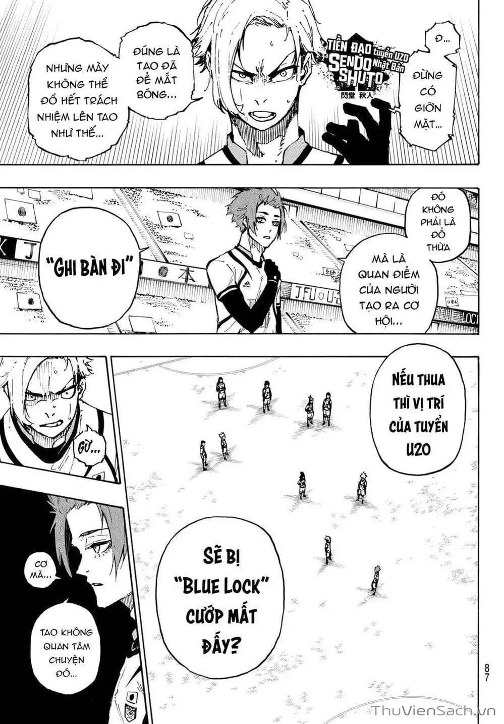 Truyện Tranh Tiền Đạo Số 1 - Blue Lock trang 5