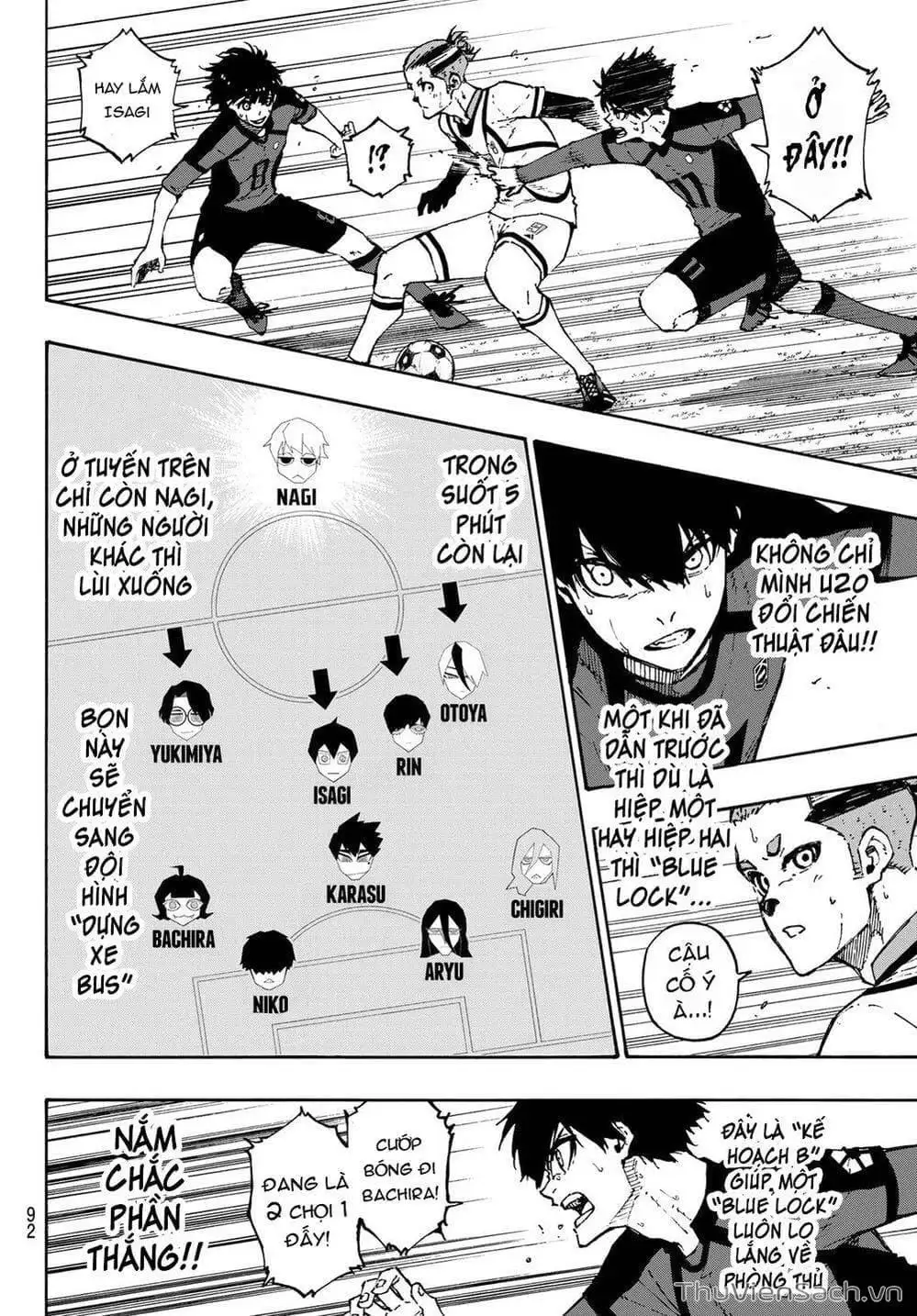 Truyện Tranh Tiền Đạo Số 1 - Blue Lock trang 5