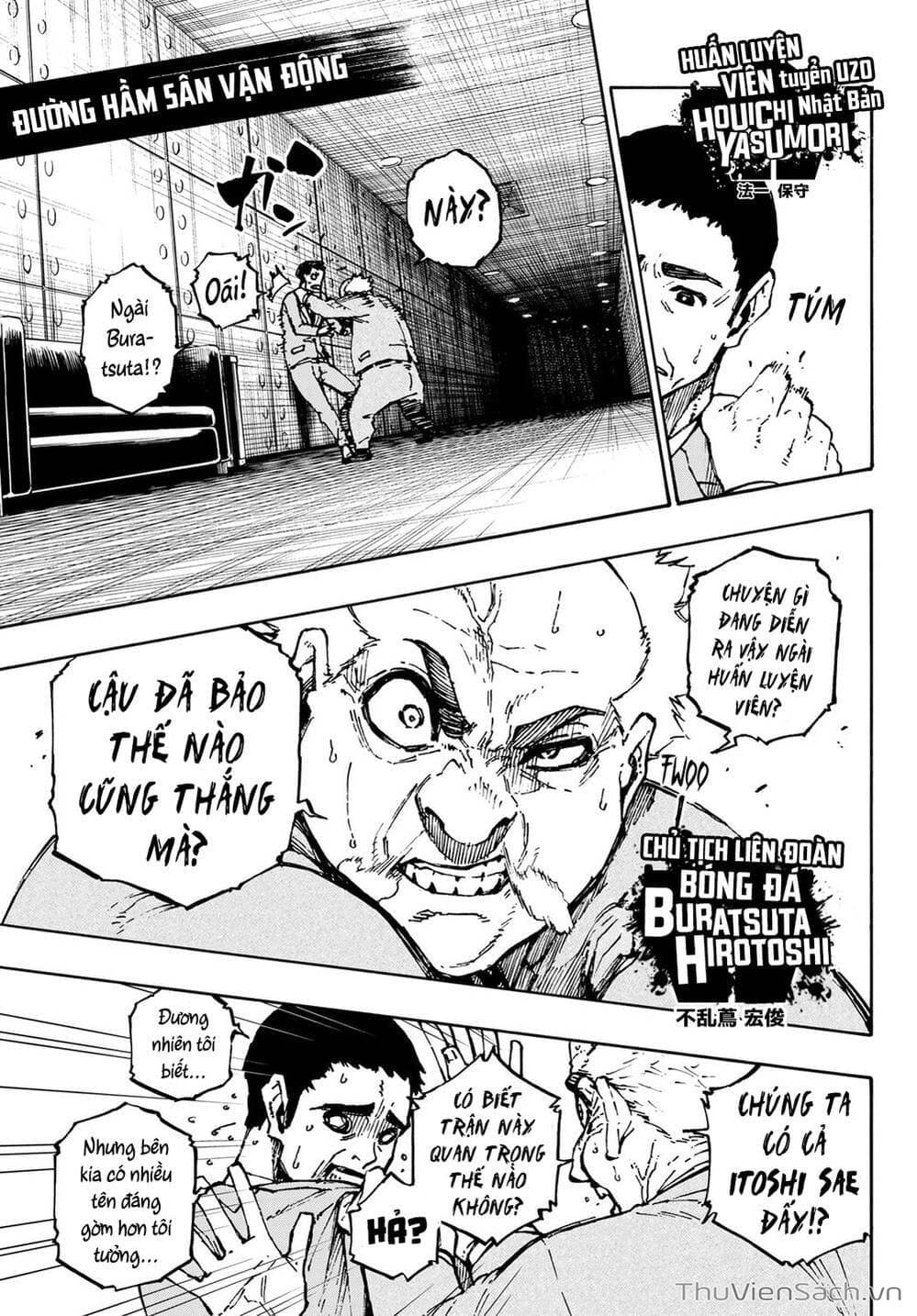 Truyện Tranh Tiền Đạo Số 1 - Blue Lock trang 6