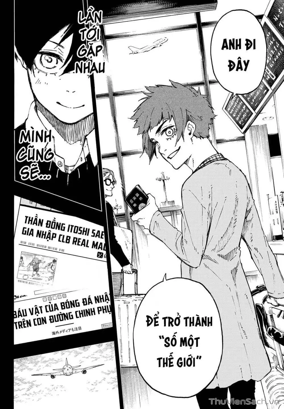 Truyện Tranh Tiền Đạo Số 1 - Blue Lock trang 5