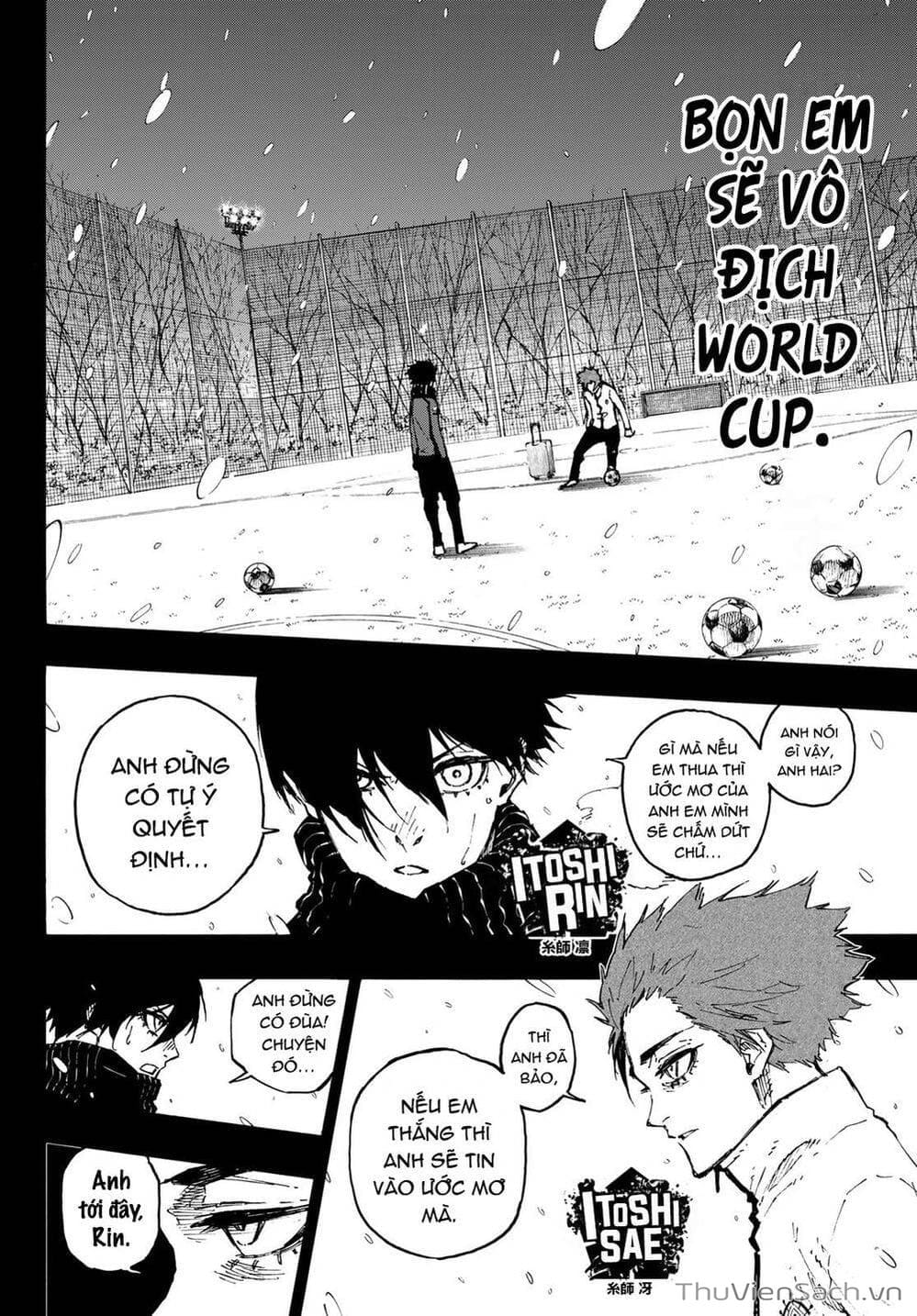 Truyện Tranh Tiền Đạo Số 1 - Blue Lock trang 6