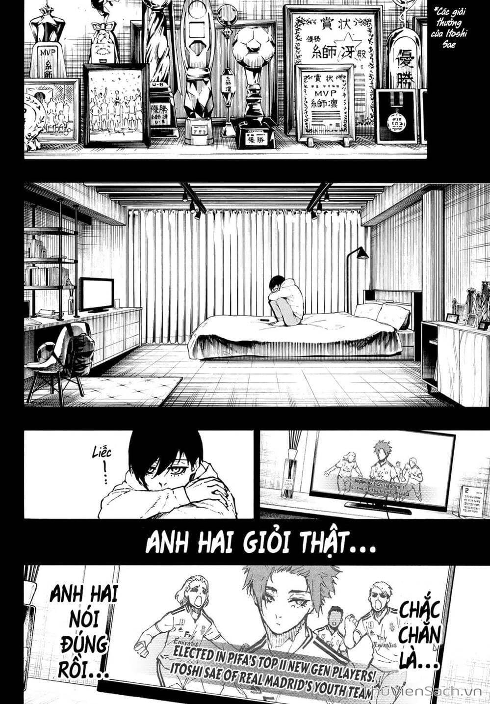 Truyện Tranh Tiền Đạo Số 1 - Blue Lock trang 6