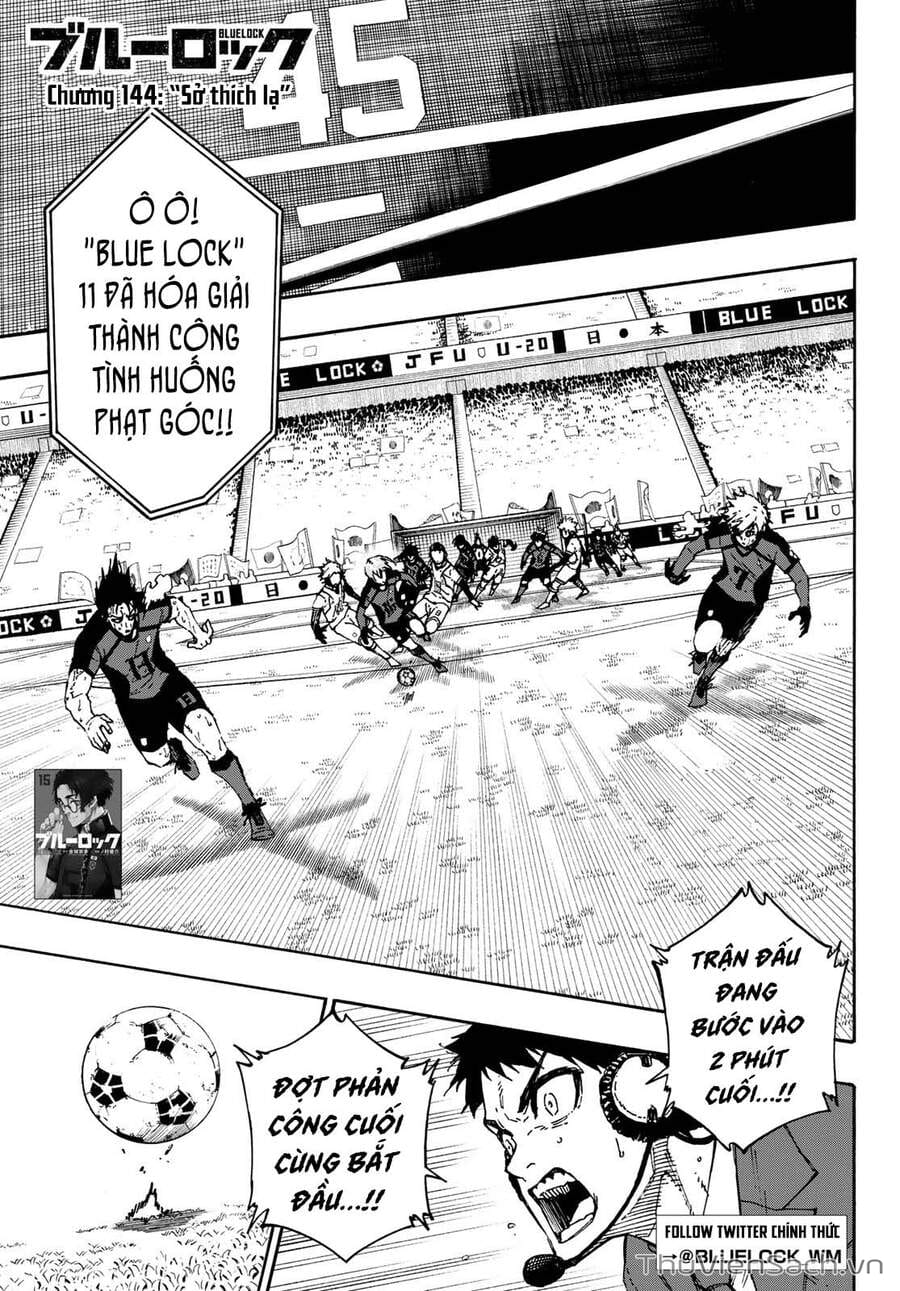 Truyện Tranh Tiền Đạo Số 1 - Blue Lock trang 6