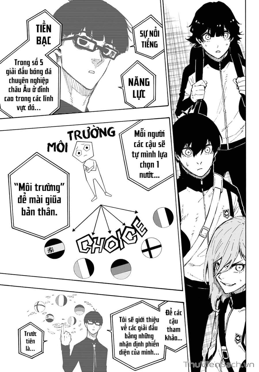 Truyện Tranh Tiền Đạo Số 1 - Blue Lock trang 6