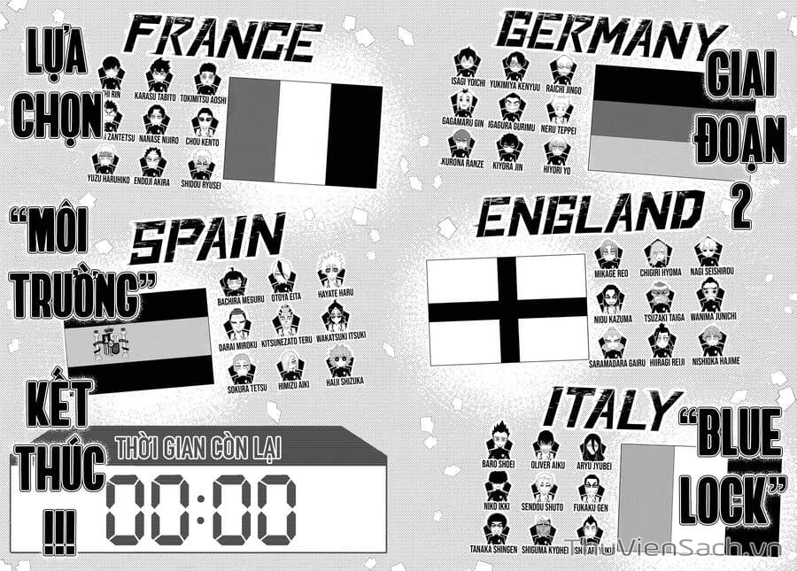 Truyện Tranh Tiền Đạo Số 1 - Blue Lock trang 6