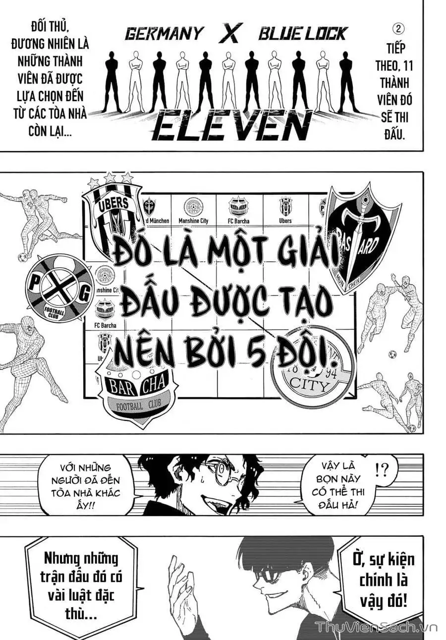 Truyện Tranh Tiền Đạo Số 1 - Blue Lock trang 5