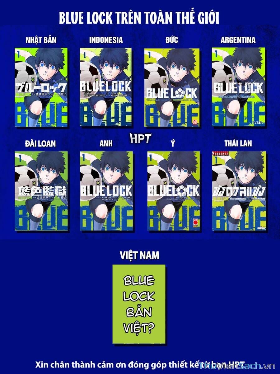 Truyện Tranh Tiền Đạo Số 1 - Blue Lock trang 6