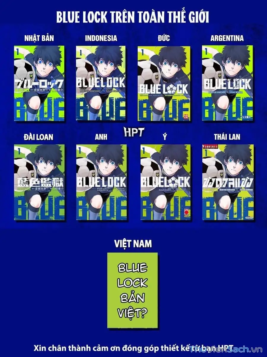 Truyện Tranh Tiền Đạo Số 1 - Blue Lock trang 5