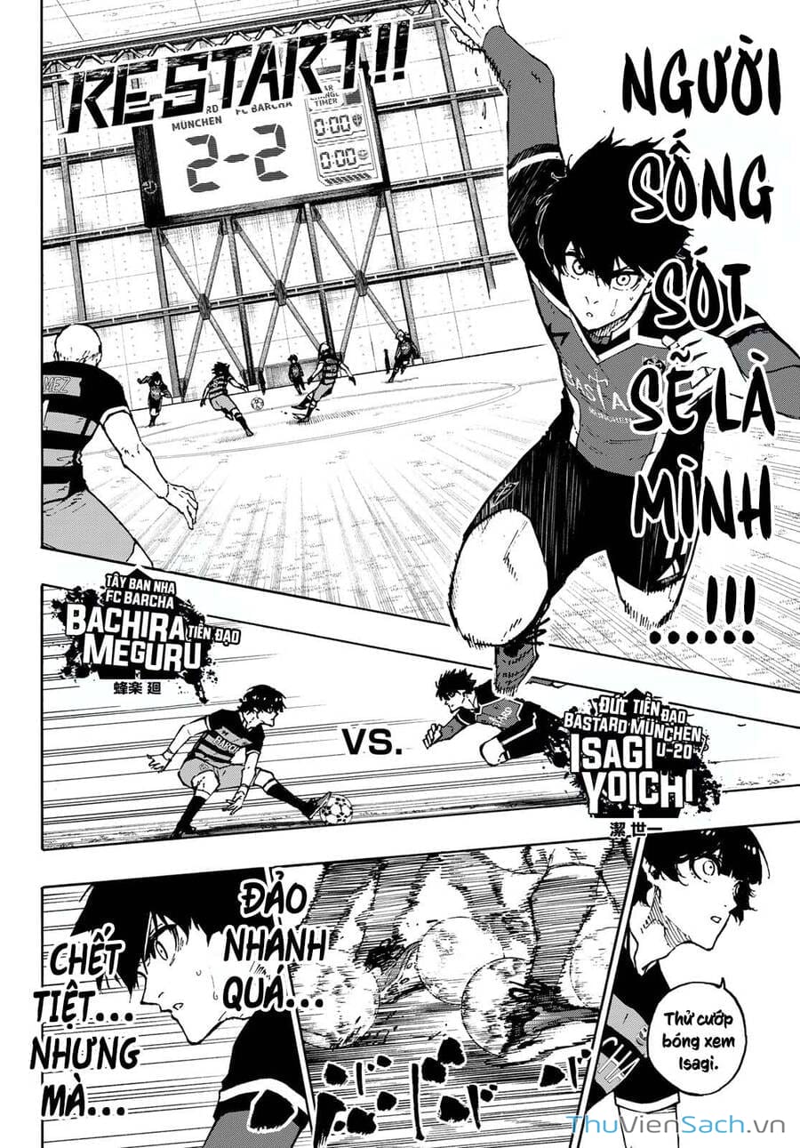 Truyện Tranh Tiền Đạo Số 1 - Blue Lock trang 6
