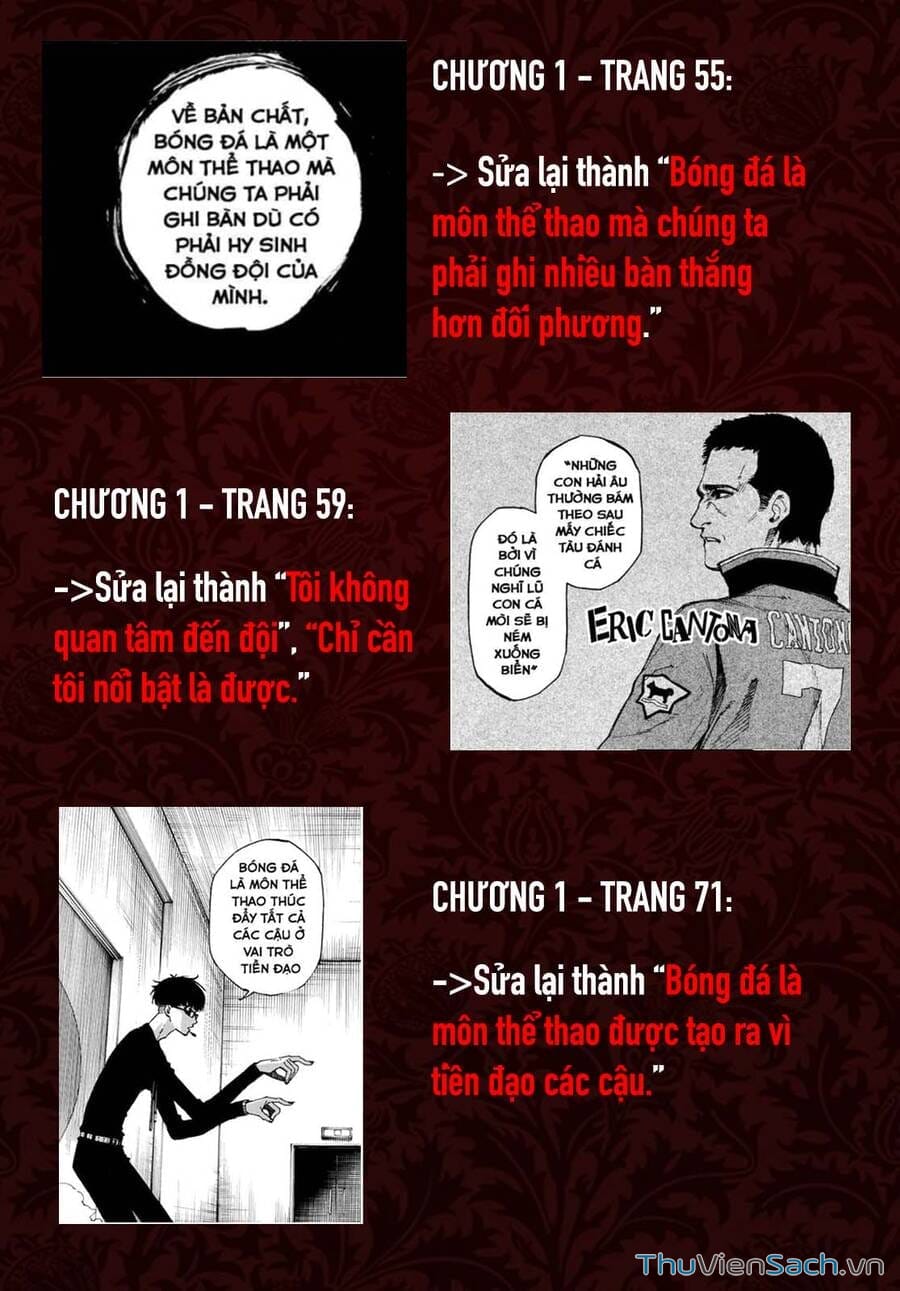 Truyện Tranh Tiền Đạo Số 1 - Blue Lock trang 6