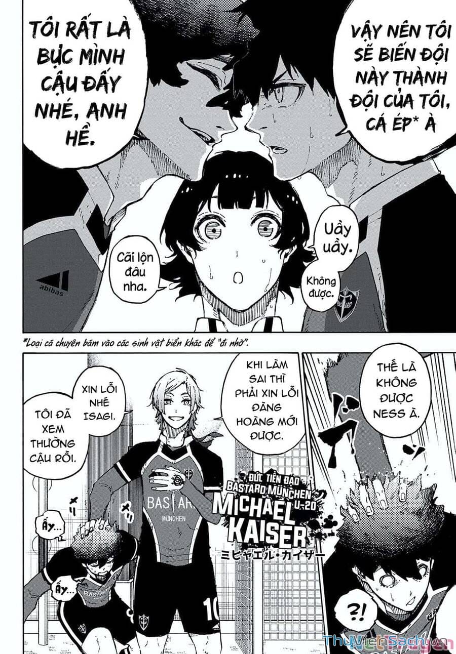 Truyện Tranh Tiền Đạo Số 1 - Blue Lock trang 6